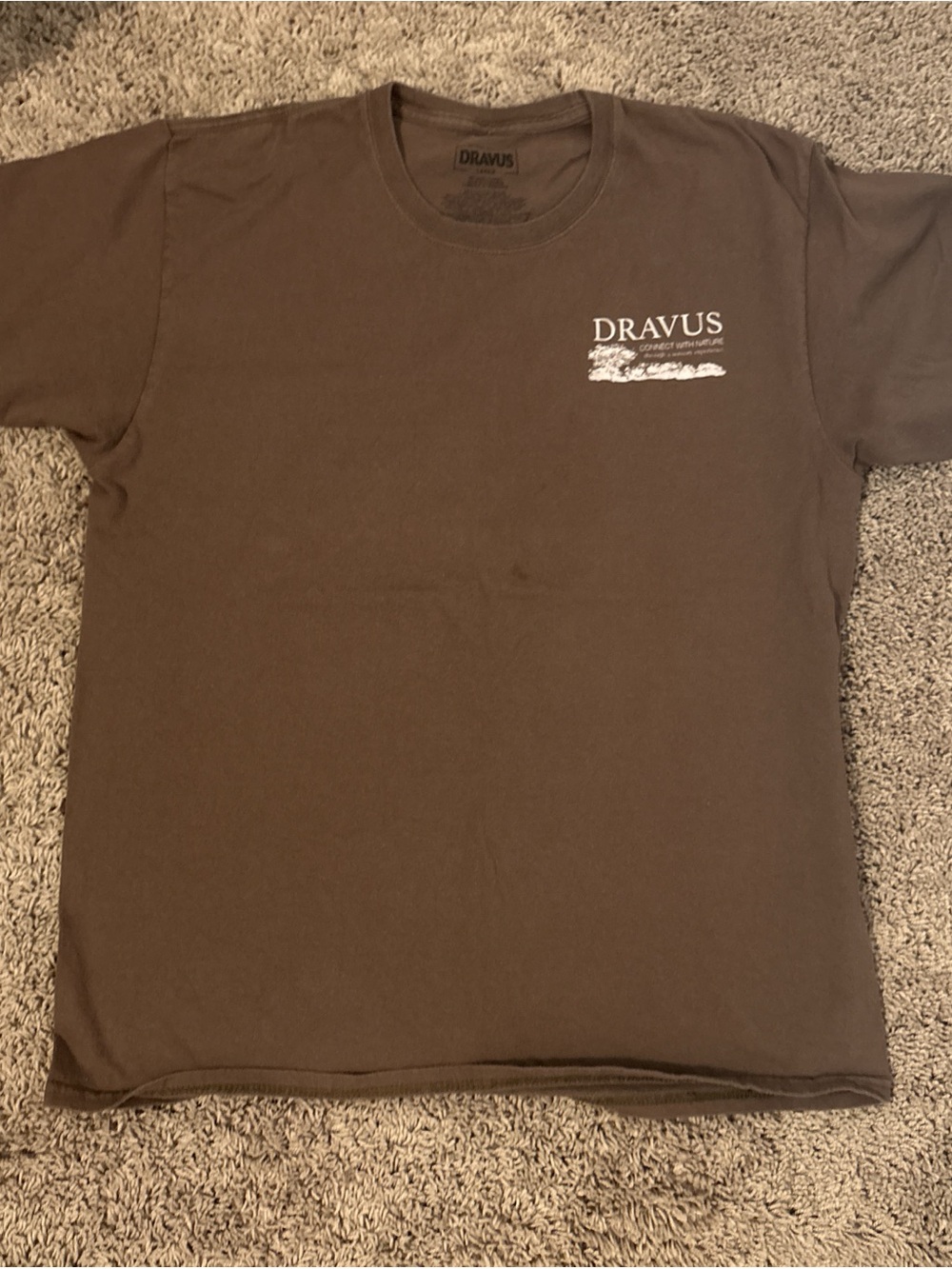 Dravus brown graphic tshirt
